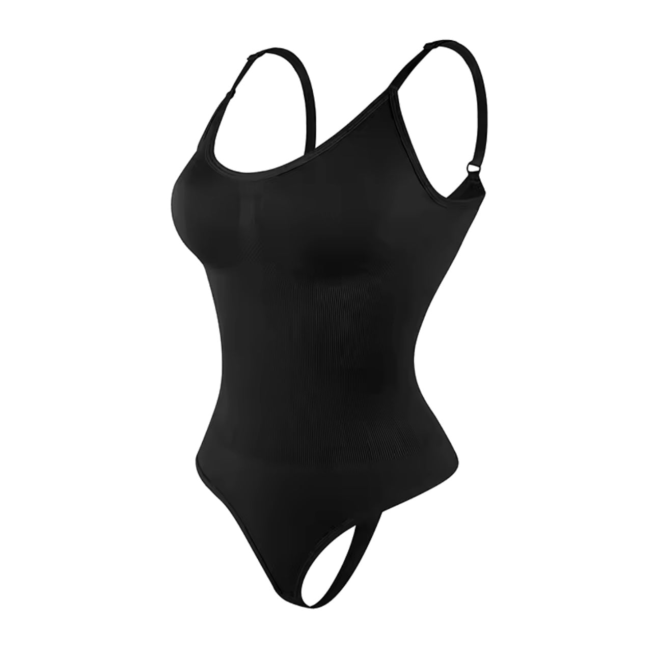 Shapewear Body mit String Schwarz